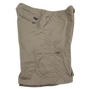Patagonia Cargo Shorts Mens 38 Tan Hiking Outdoor 57830S7